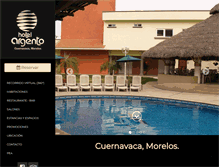 Tablet Screenshot of hotelargento.com